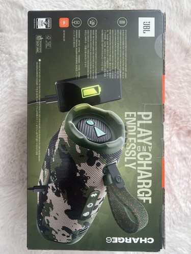 Jbl charge black speaker new - jbl,